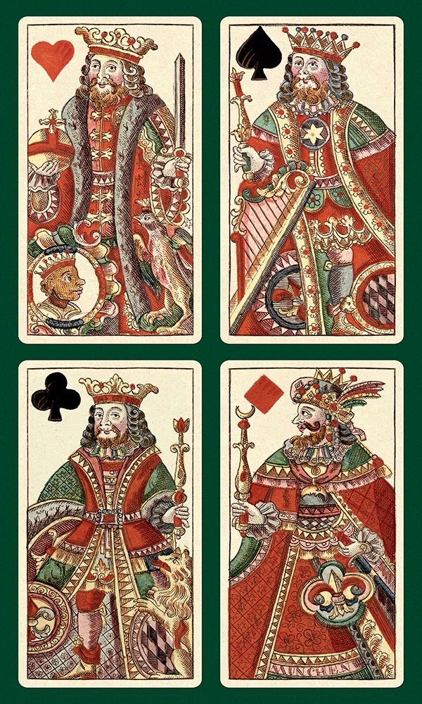 Art Print: Kings (Bauern Hochzeit Deck)