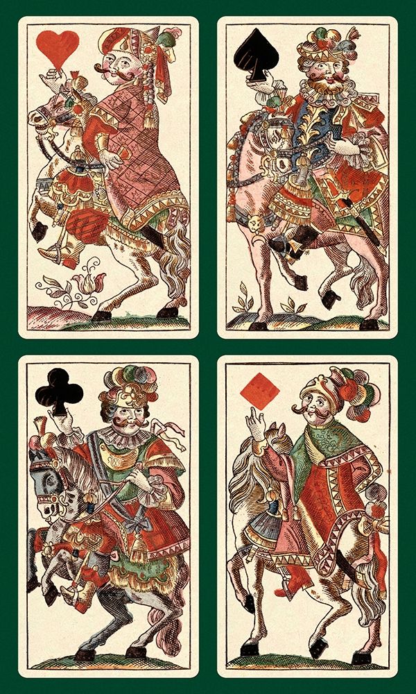 Art Print: Knights (Bauern Hochzeit Deck)