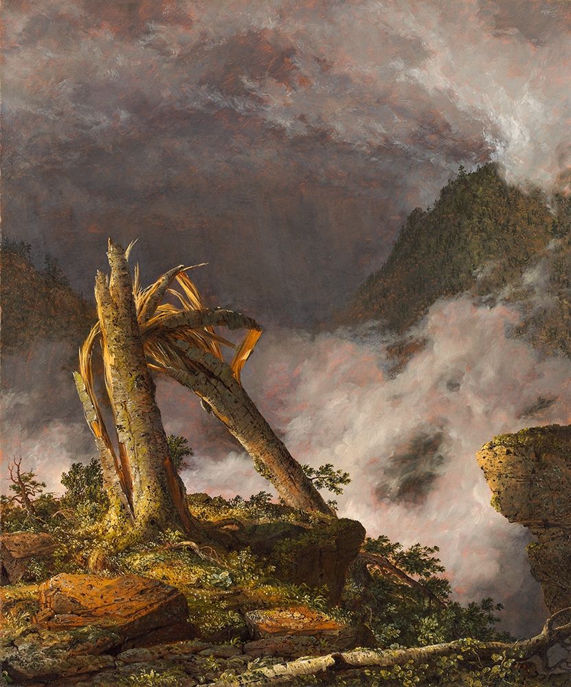 Art Print: Storm in the Mountains