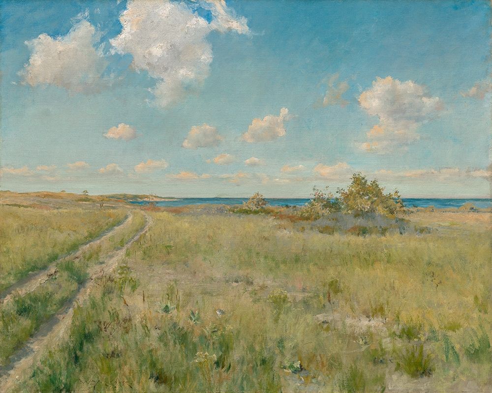 Wall Art Painting id:343472, Name: The Old Road to the Sea 1893, Artist: Chase, William Merritt