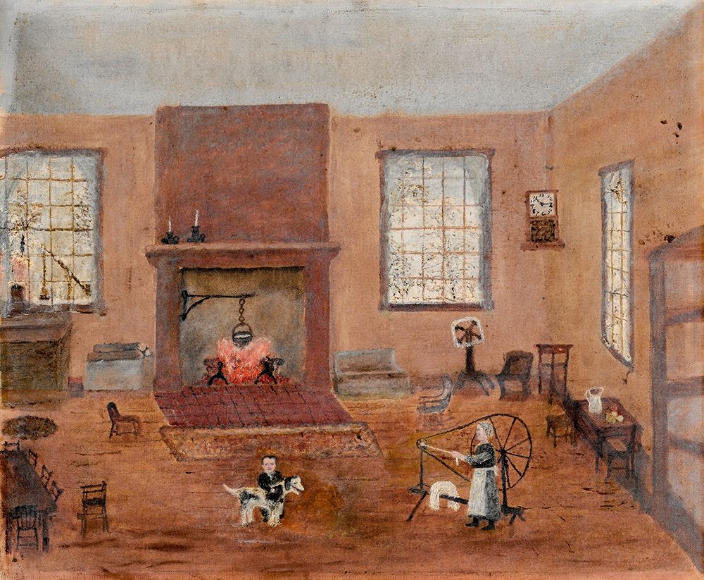 Wall art: In the Kitchen, by Case, Frank E