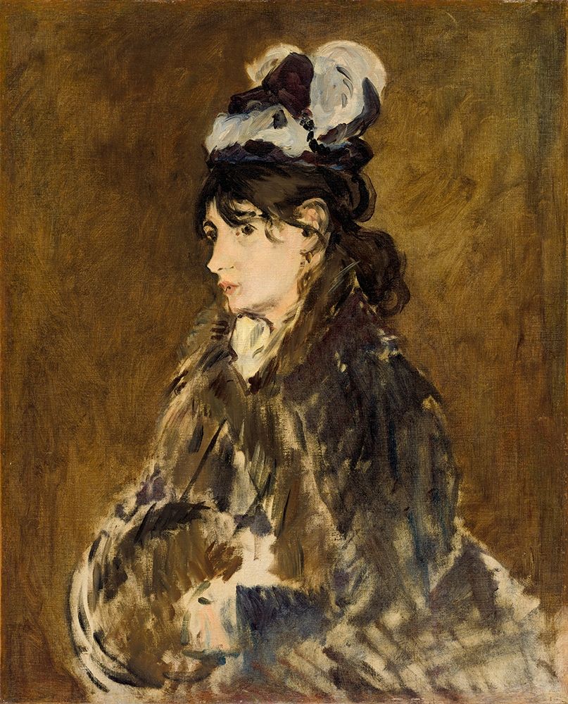 Wall Art Painting id:343696, Name: Berthe Morisot, Artist: Manet, Edouard