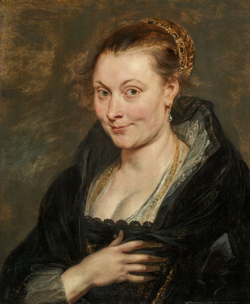 Wall Art Painting id:343967, Name: Portrait of Isabella Brant 1620, Artist: Rubens, Peter Paul