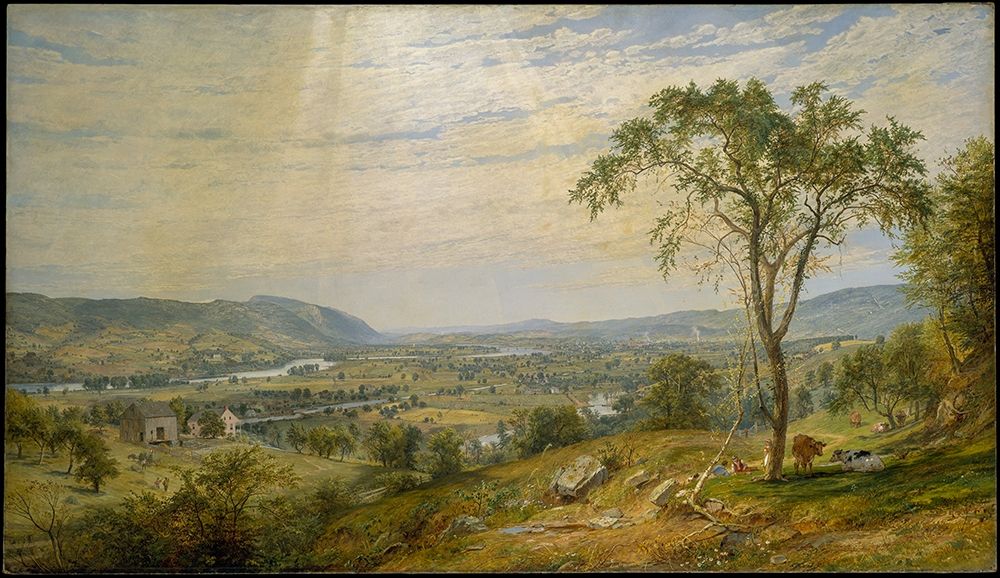 Art Print: The Valley of Wyoming