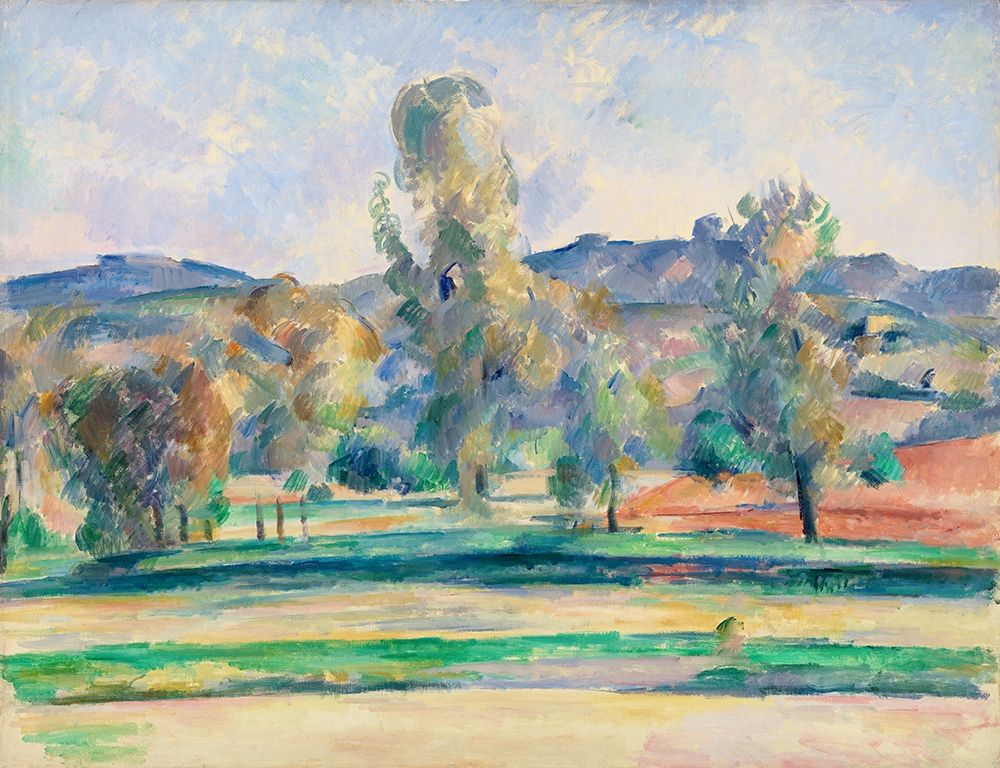 Wall Art Painting id:352698, Name: Autumn Landscape, Artist: Cezanne, Paul