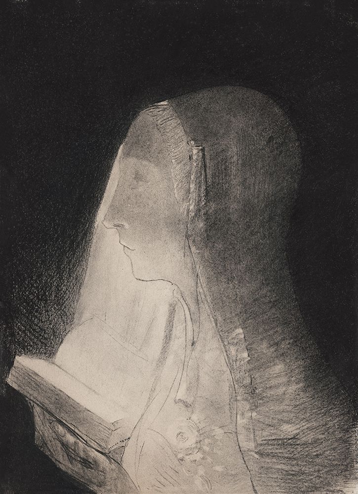 Wall Art Painting id:353751, Name: The Book of Light, Artist: Redon, Odilon