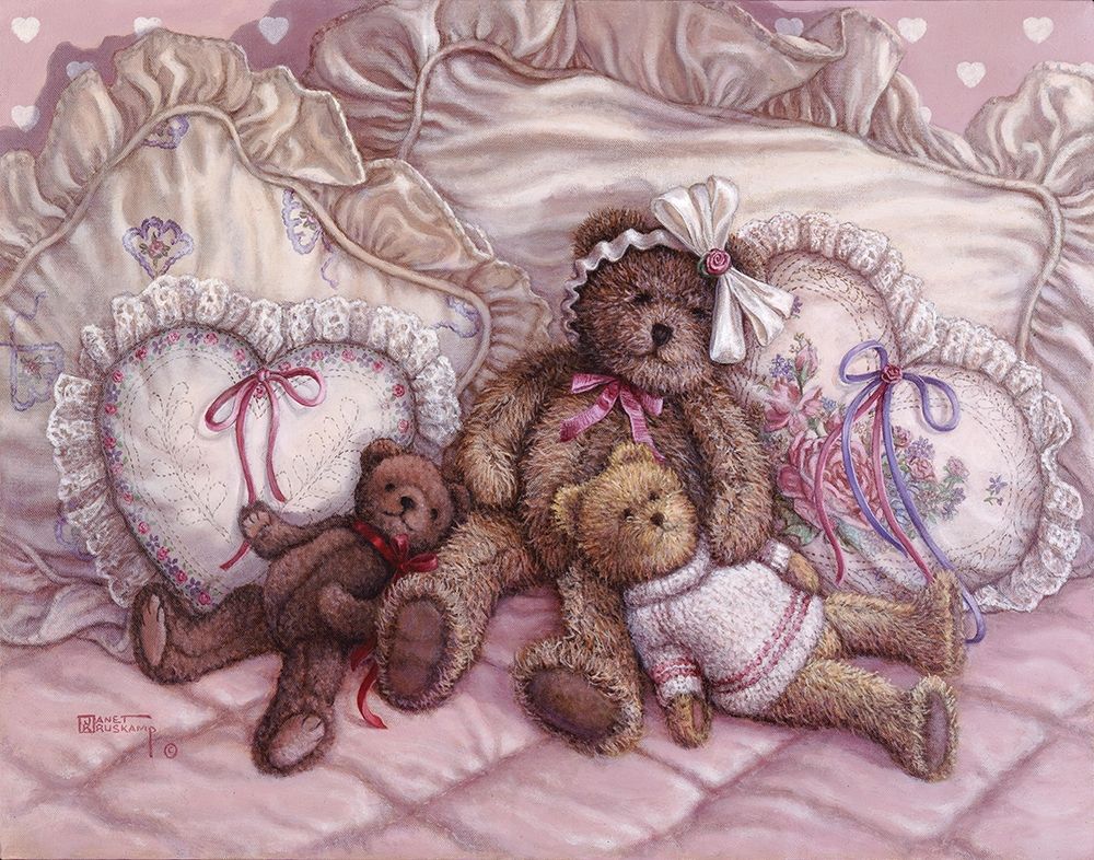 Wall Art Painting id:354332, Name: Nap Time, Artist: Kruskamp, Janet