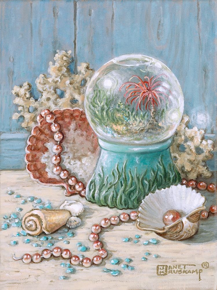 Wall art: Sea Shell Collection III, by Kruskamp, Janet