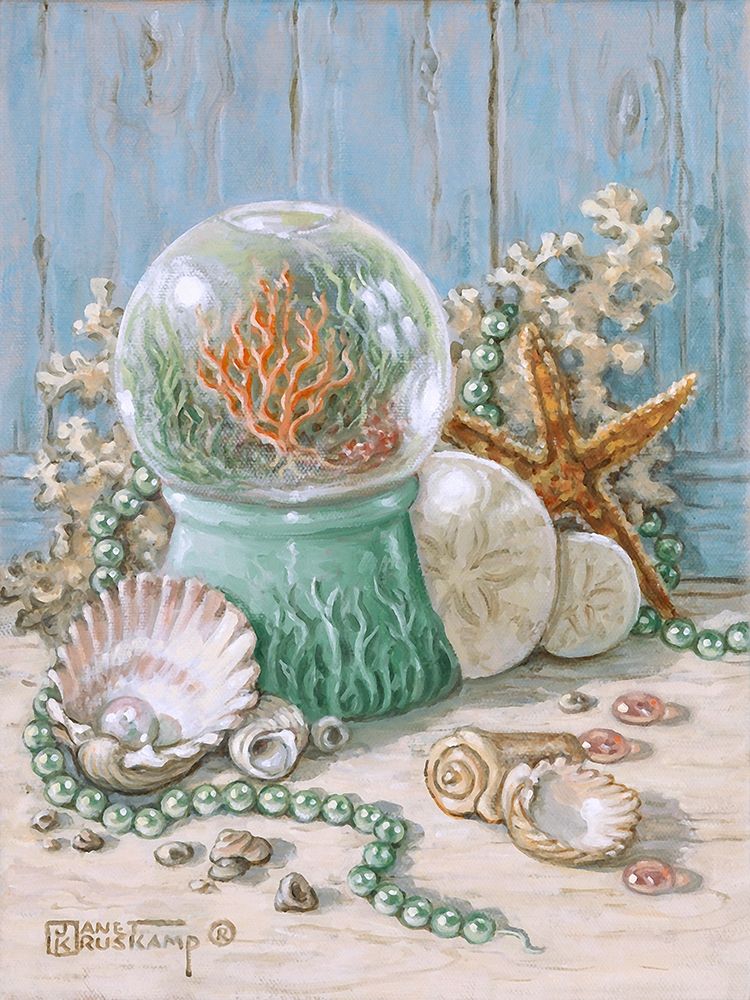 Wall art: Sea Shell Collection IV, by Kruskamp, Janet