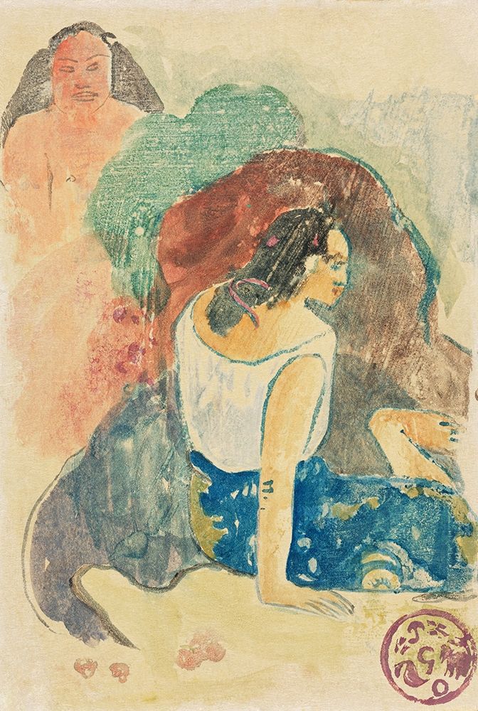 Art Print: Words of the Devil (Arearea no Varua Ino)