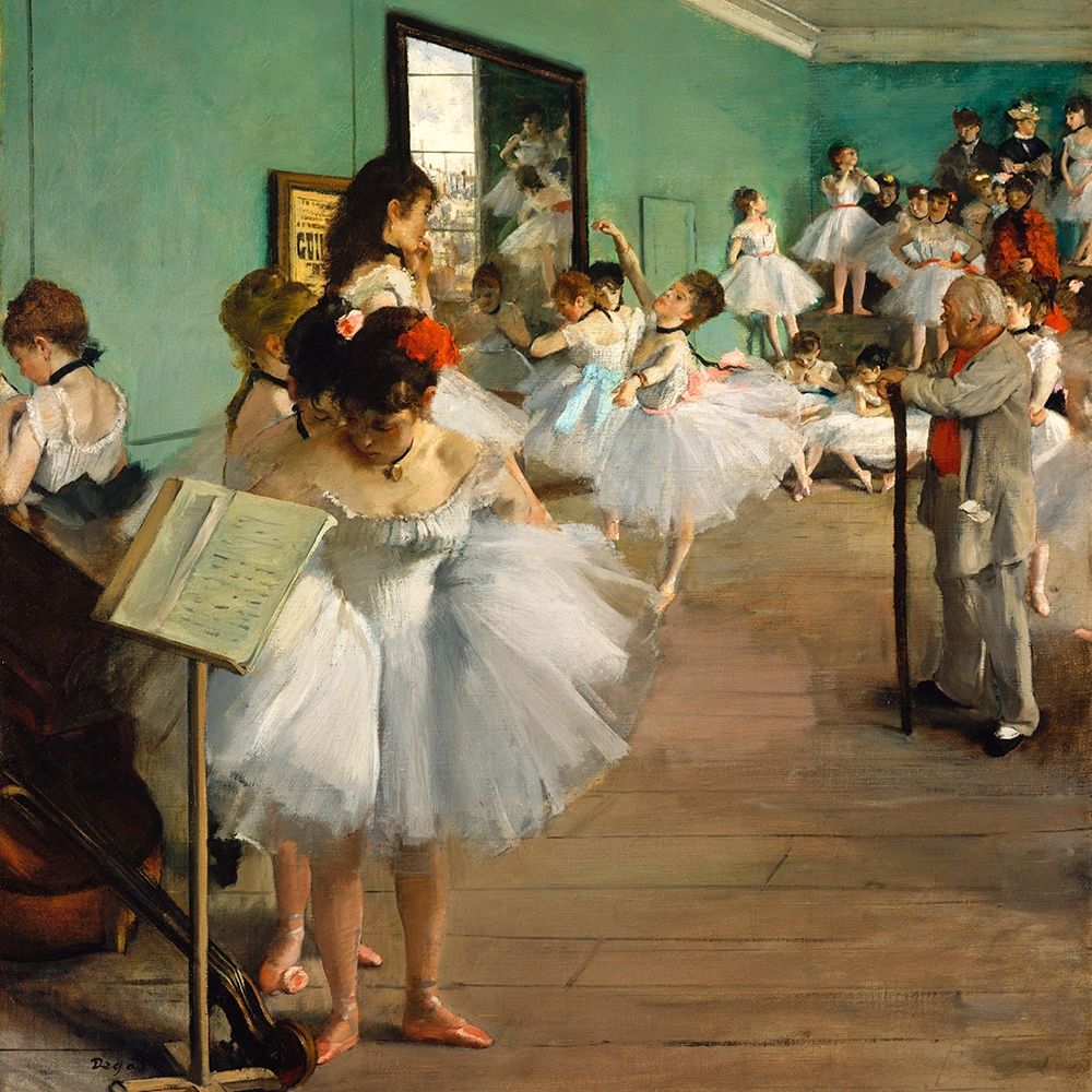 Wall Art Painting id:362123, Name: The Dance Class, Artist: Degas, Edgar