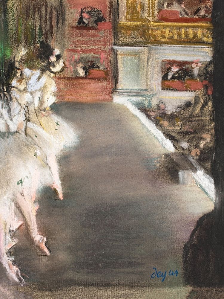 Wall Art Painting id:362156, Name: Dancers at the old Opera House, Artist: Degas, Edgar