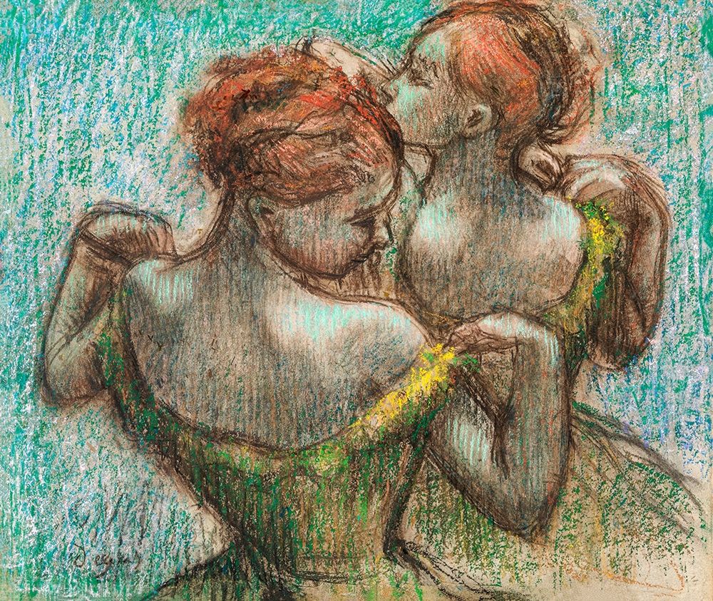 Wall Art Painting id:362167, Name: Two Dancers, Artist: Degas, Edgar