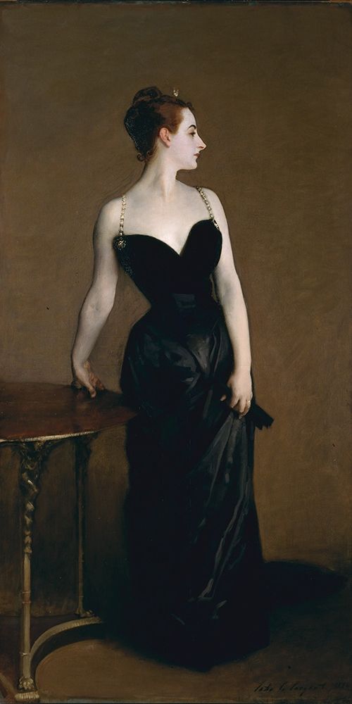 Wall Art Painting id:362255, Name: Portrait of Madame X1884, Artist: Sargent, John Singer