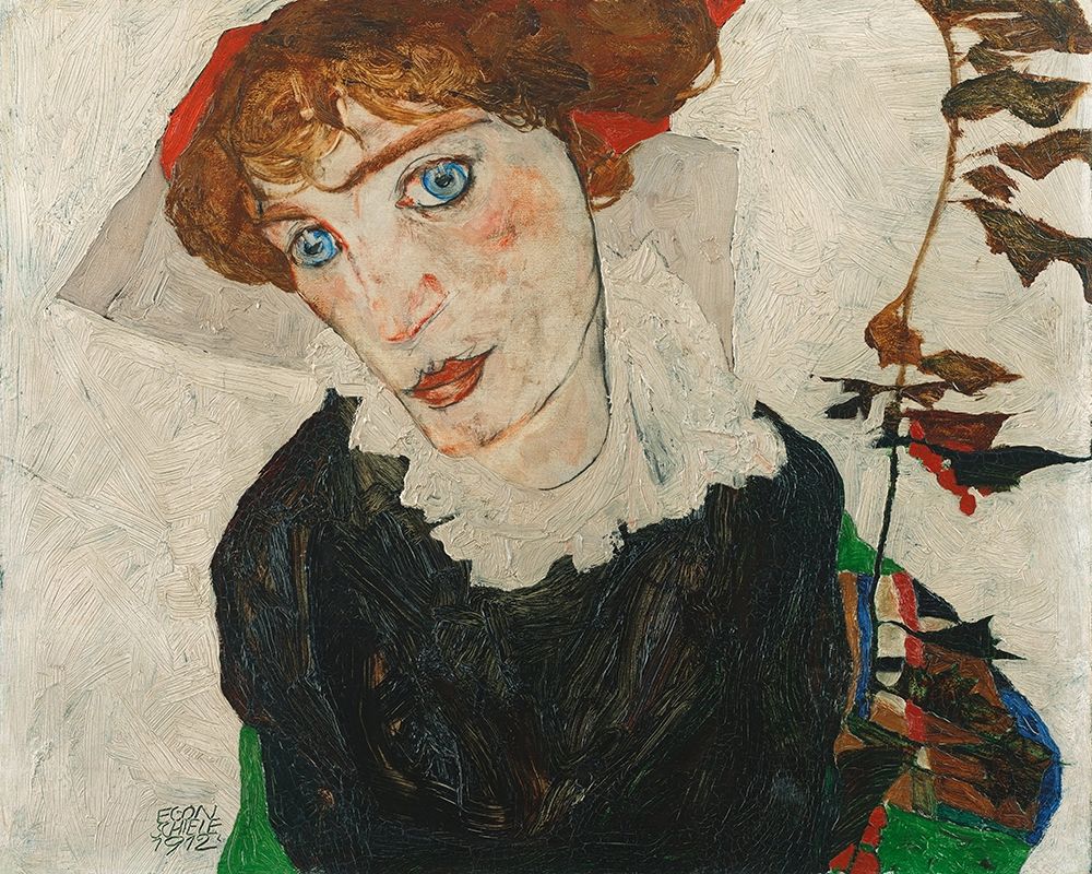 Wall Art Painting id:370390, Name: Portrait of Wally Neuzil, Artist: Schiele, Egon