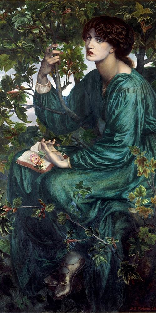 Wall Art Painting id:370485, Name: The Day Dream, Artist: Rossetti, Dante Gabriel