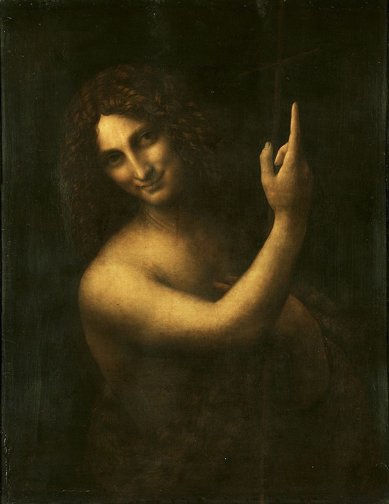 Wall Art Painting id:376731, Name: Saint John the Baptist, Artist: da Vinci, Leonardo