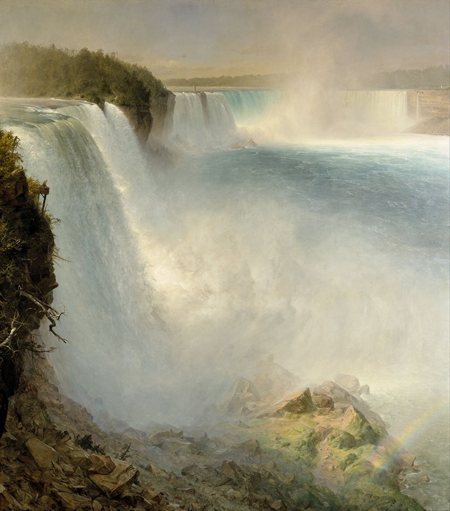 Art Print: Niagara Falls, from the American Side