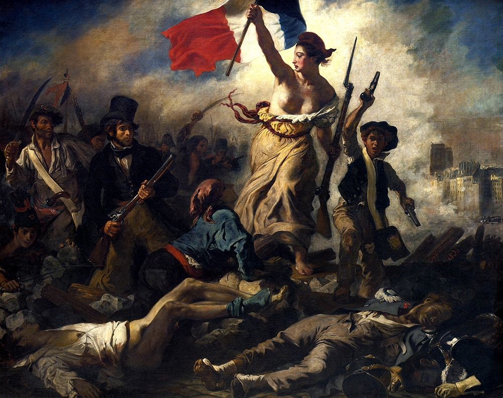 Art Print: Liberty Leading the People
