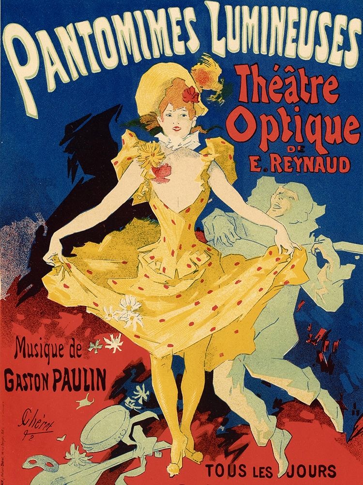Art Print: Pantomimes Lumineuses
