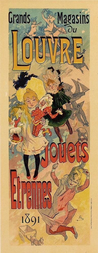 Art Print: Grands Magasins de Louvre