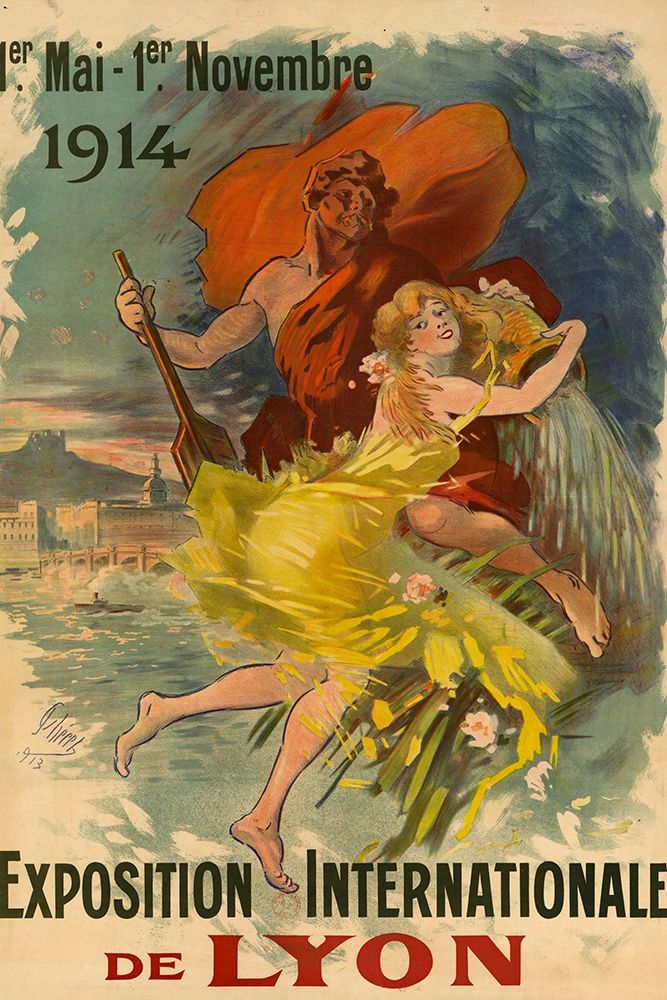 Art Print: Exposition internationale de Lyon