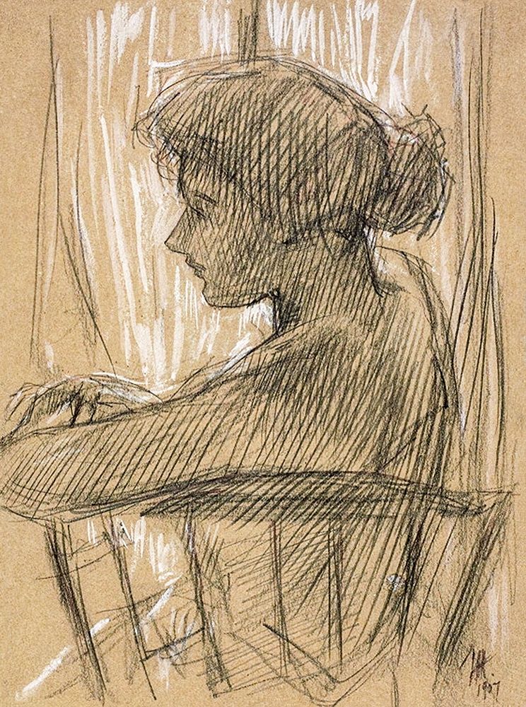 Wall Art Painting id:410635, Name: Against the Light, Artist: Hassam, Childe