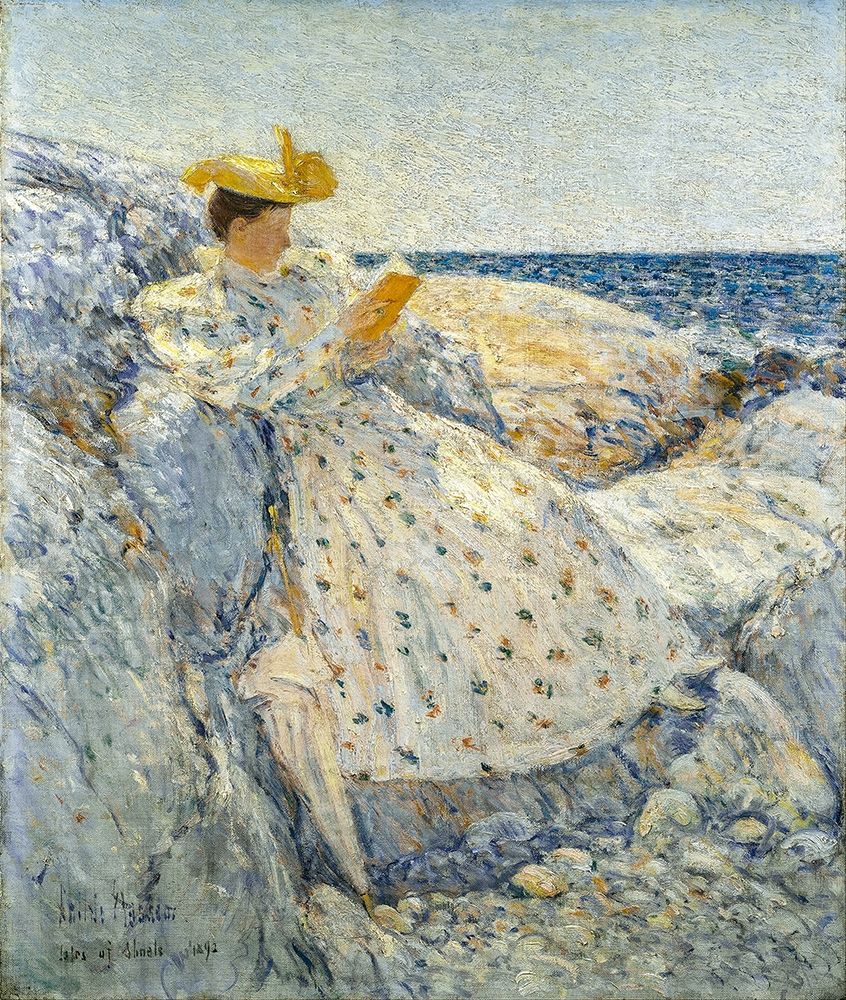 Wall Art Painting id:410659, Name: Summer Sunlight Isles of Shoals, Artist: Hassam, Childe
