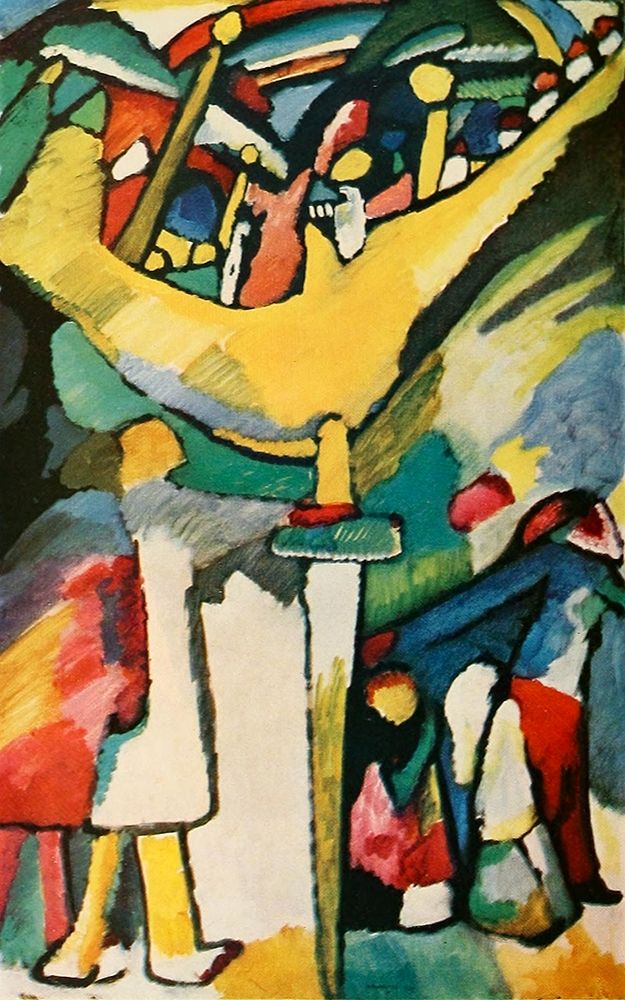 Art Print: Improvisation no.8 1909