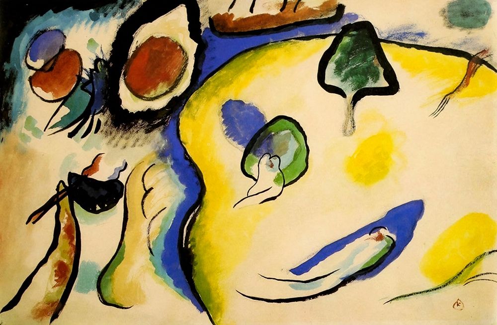 Art Print: Improvisation no.25 1912