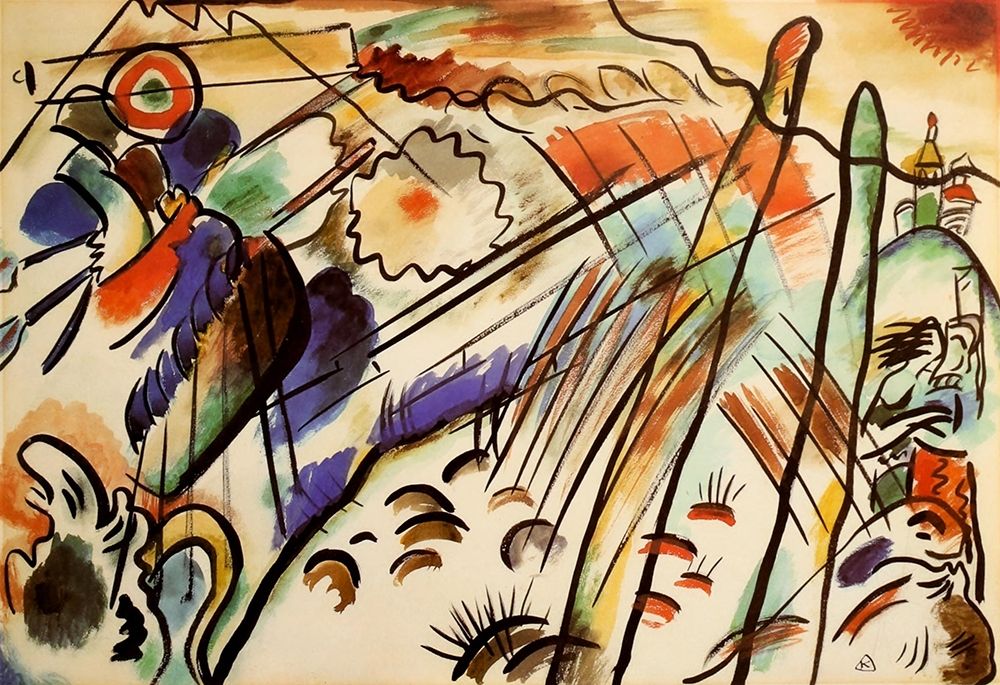 Art Print: Improvisation no.28a 1911-12