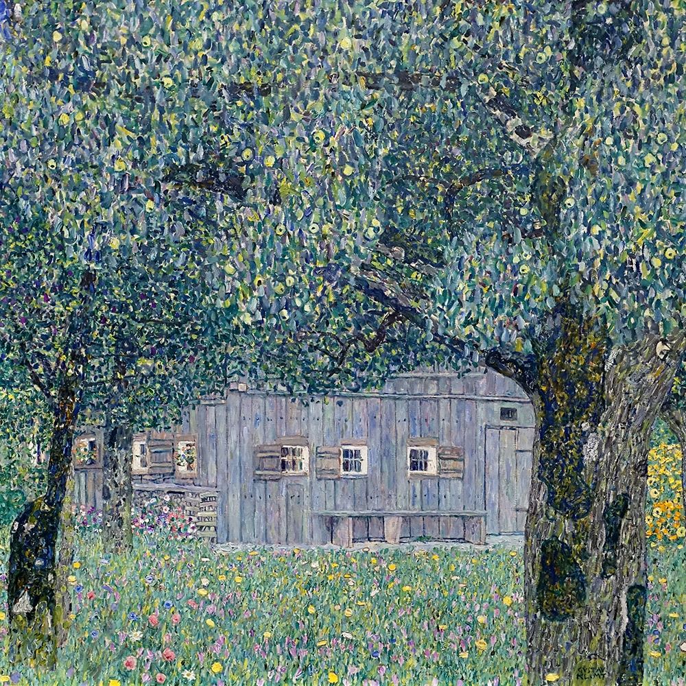 Art Print: Farmhouse in Upper Austria
