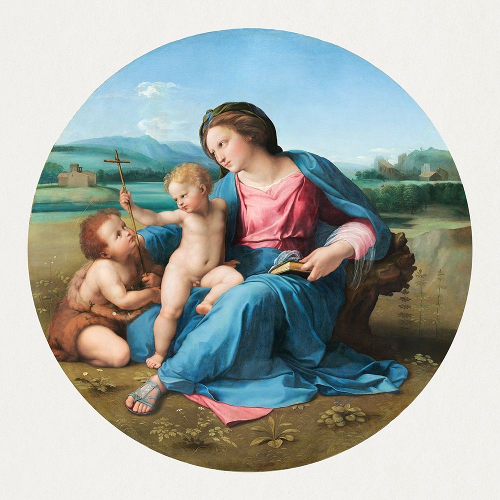 Art Print: The Alba Madonna