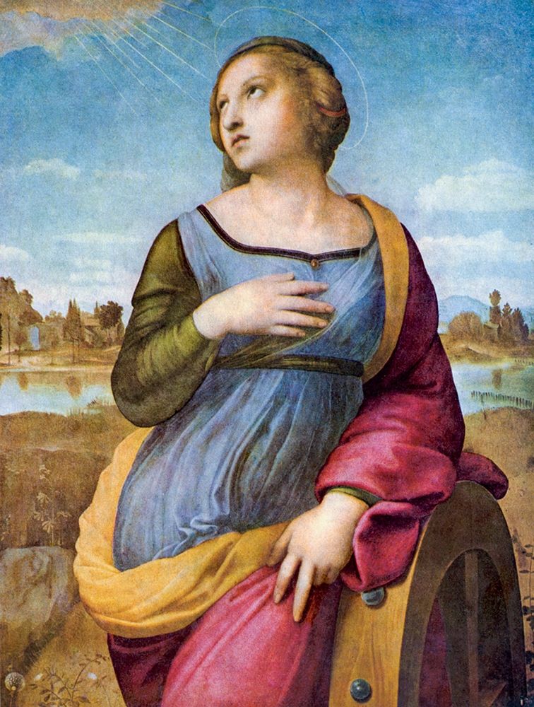 Art Print: Saint Catherine of Alexandria