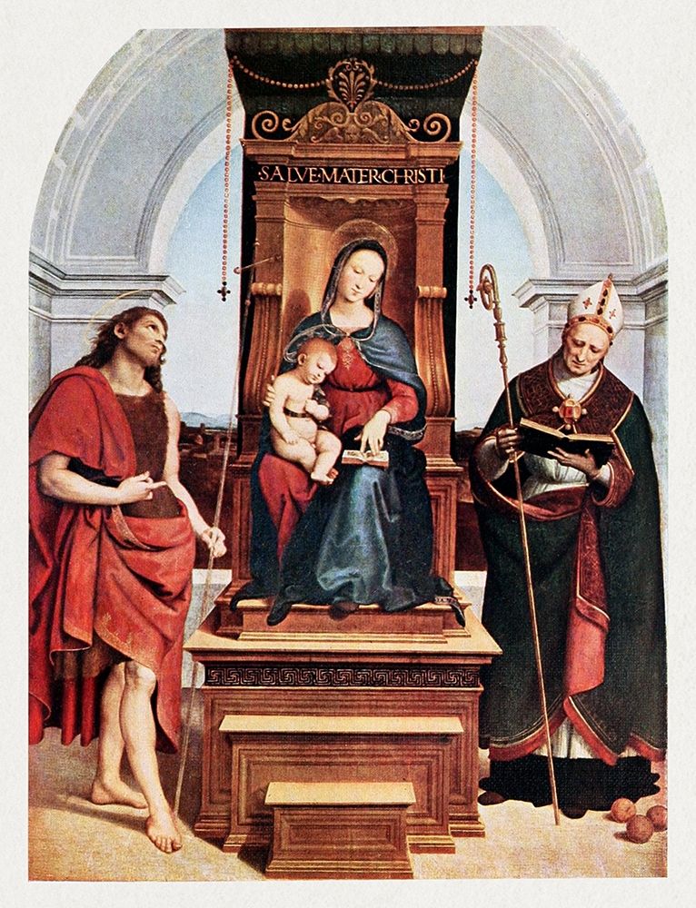 Art Print: Ansidei Madonna