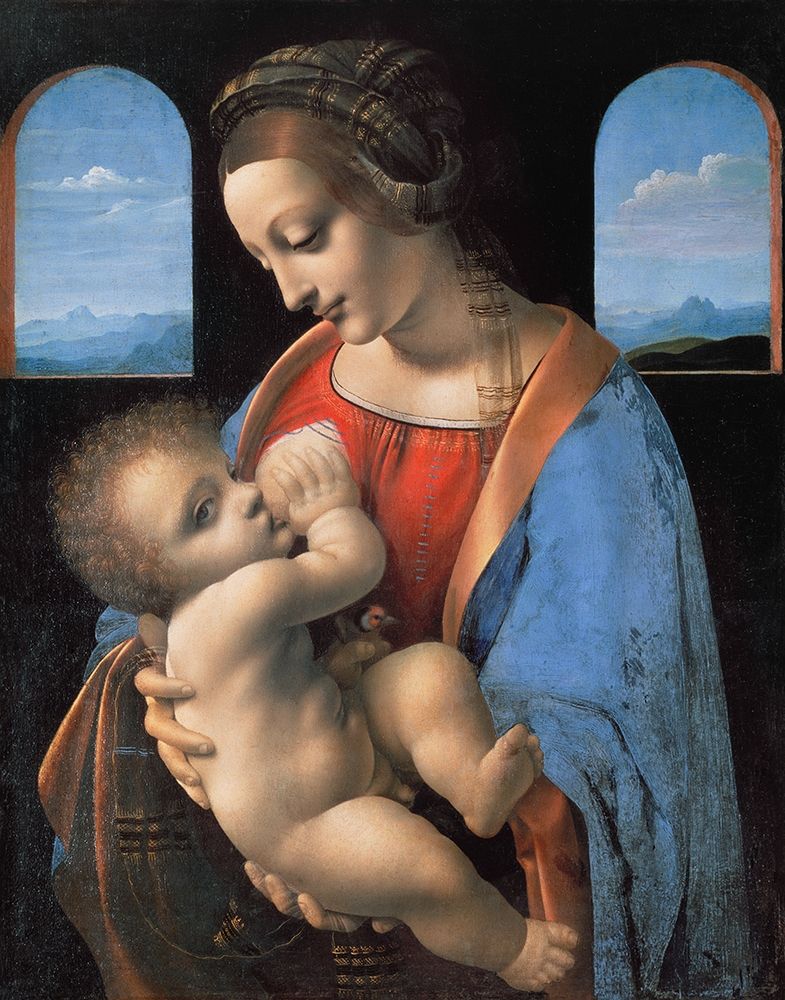 Wall Art Painting id:434126, Name: Madonna Litta, Artist: da Vinci, Leonardo