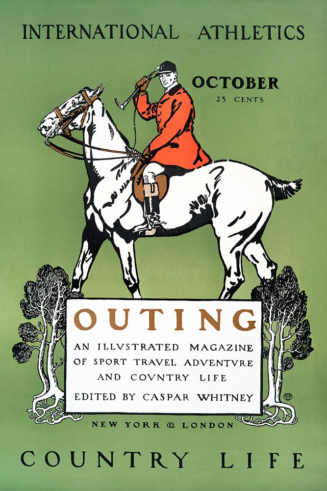 Art Print: Outing Magazine Cover