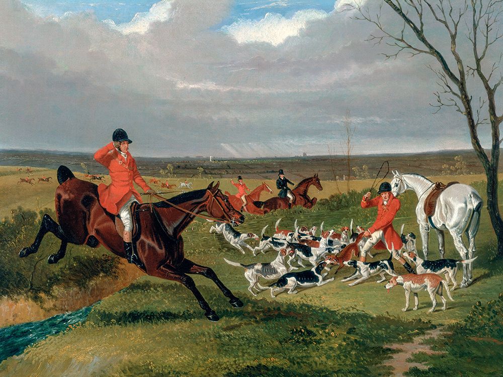 Art Print: The Suffolk Hunt-The Death