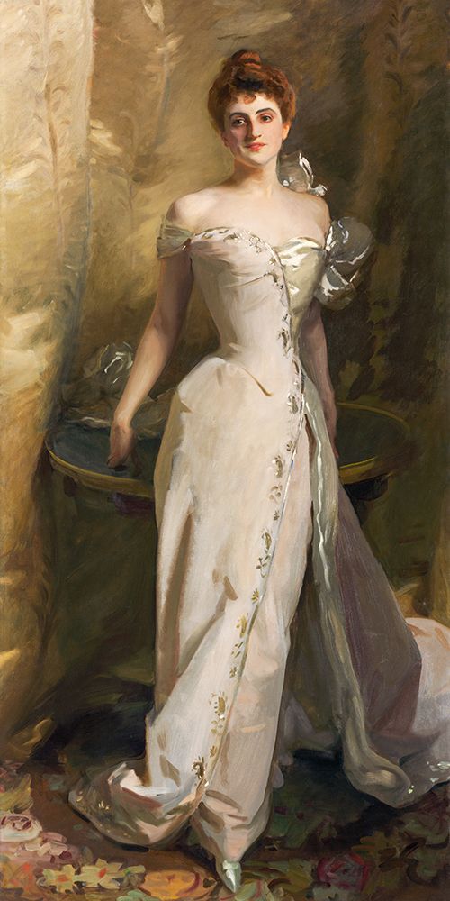 Wall Art Painting id:439900, Name: Portrait of Lisa Colt Curtis, Artist: Sargent, John Singer