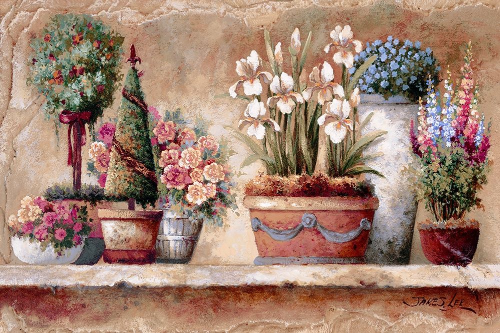 Wall Art Painting id:414561, Name: Country Blossoms, Artist: Lee, James