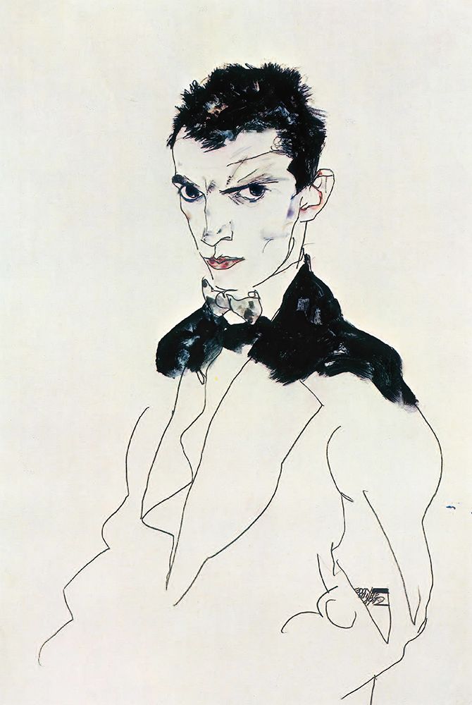 Art Print: Self-Portrait 1912