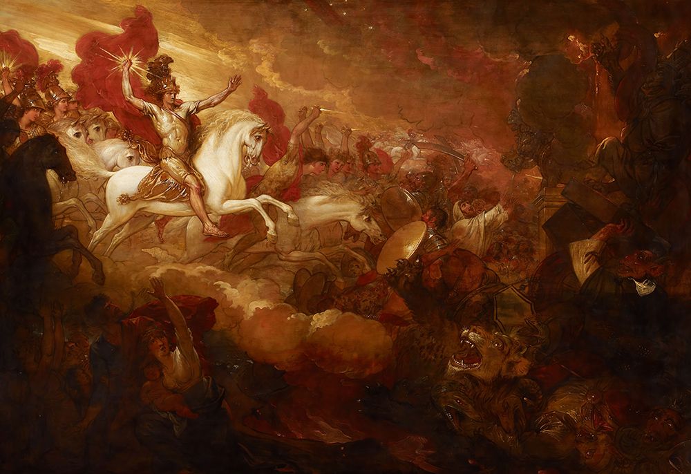 Art Print: Destruction of the Beast and the False Prophet 1804