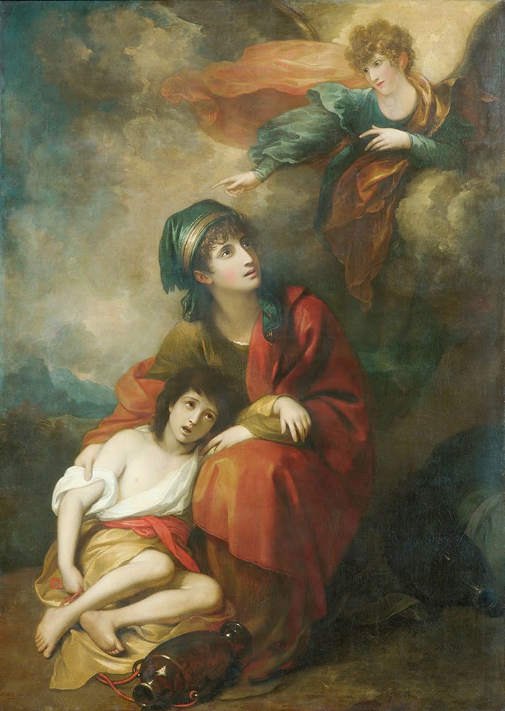 Art Print: Hagar and Ishmael 1776