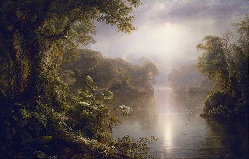 Art Print: El Rio de Luz, The River of Light 1877