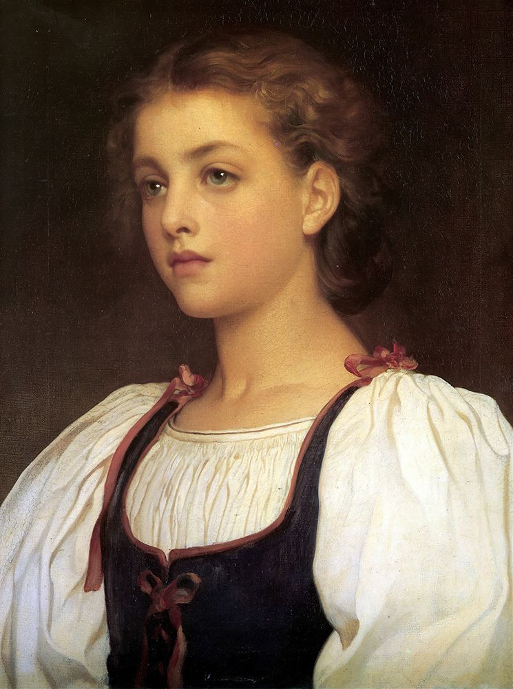 Wall Art Painting id:730147, Name: Biondina 1879, Artist: Leighton, Frederic