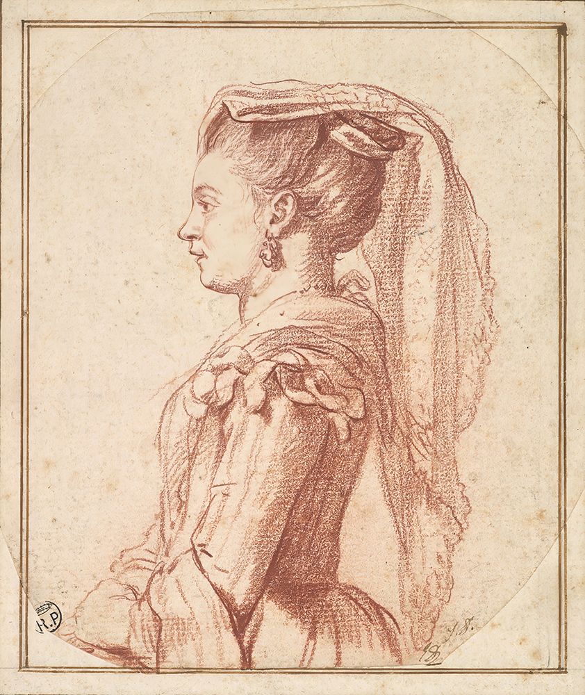 Wall Art Painting id:730707, Name: A Young Woman of Frascati circa 1775, Artist: David, Jacques-Louis