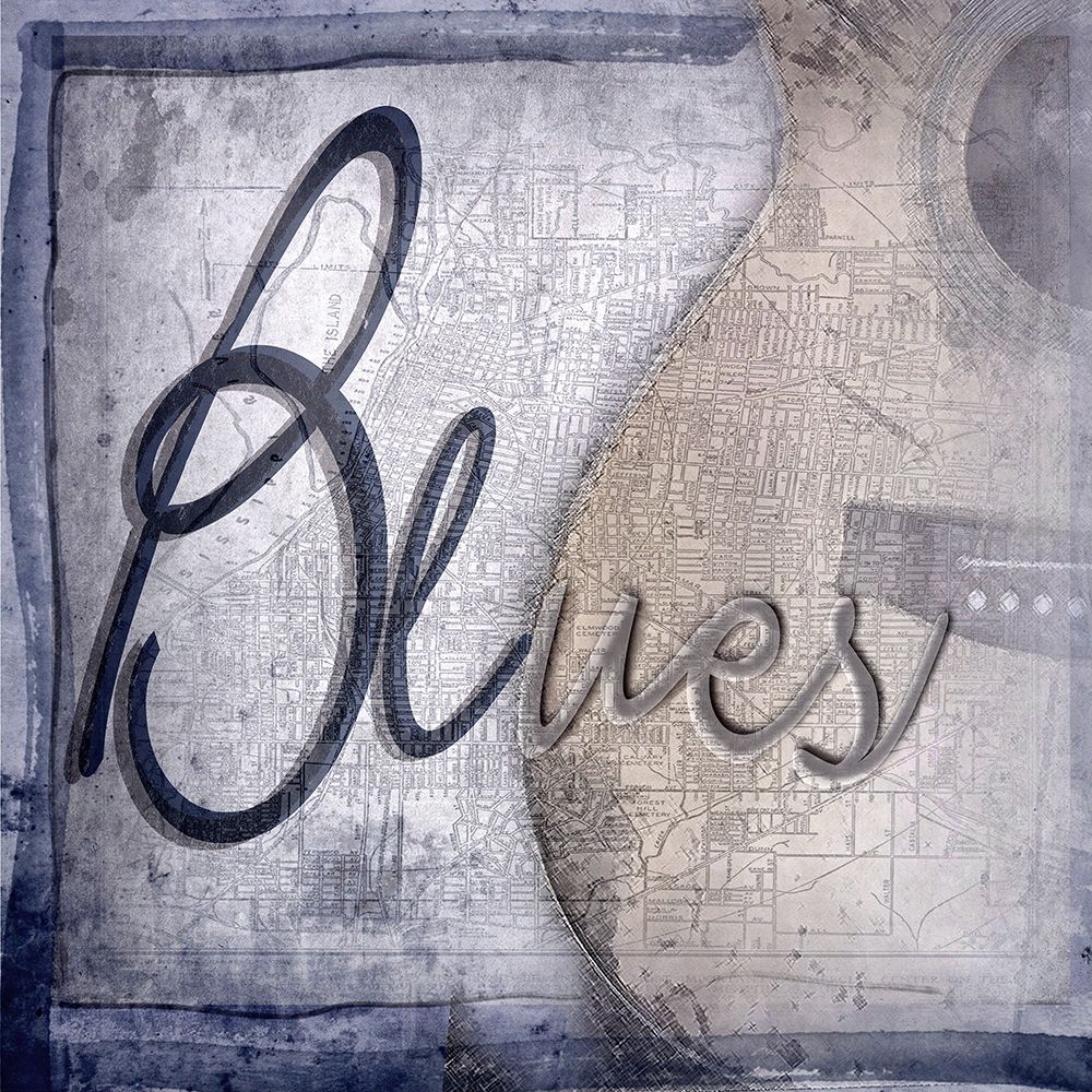 Wall Art Painting id:410710, Name: Blues, Artist: Smith, Karen