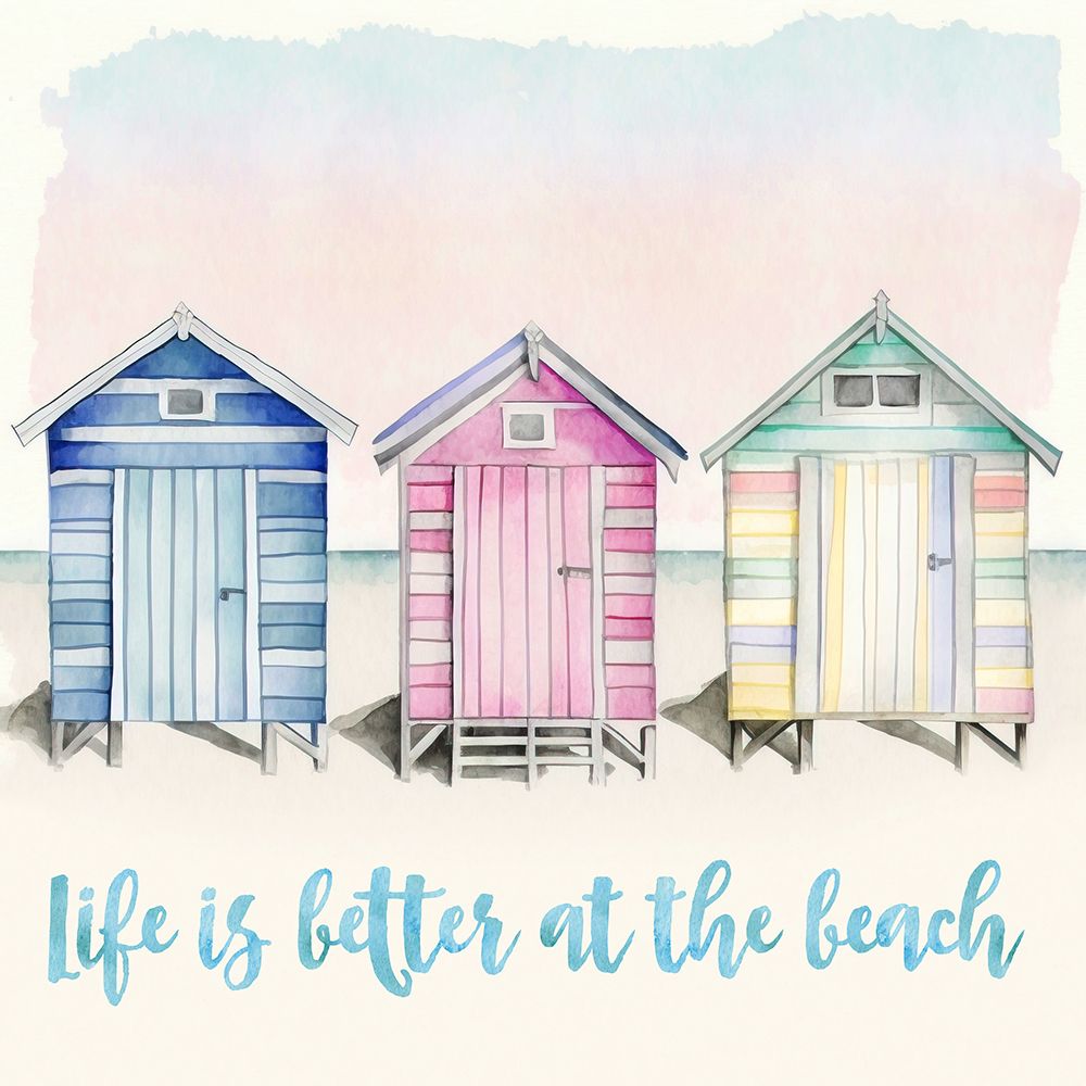 Wall art: Beach Life, by Haase, Andrea