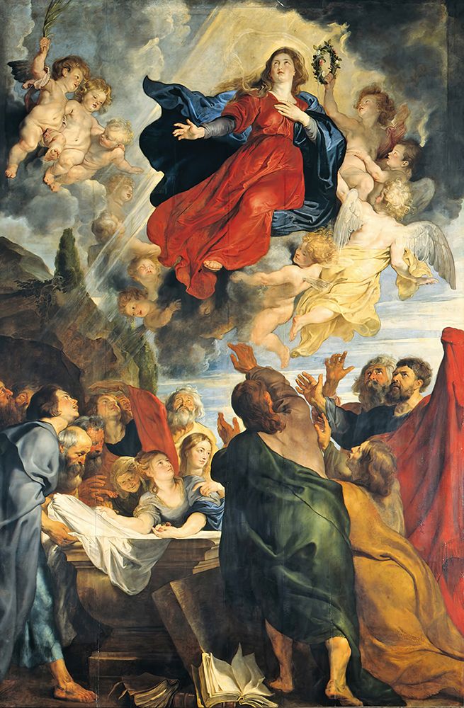 Wall Art Painting id:745266, Name: Assumption of Mary 1616, Artist: Rubens, Peter Paul