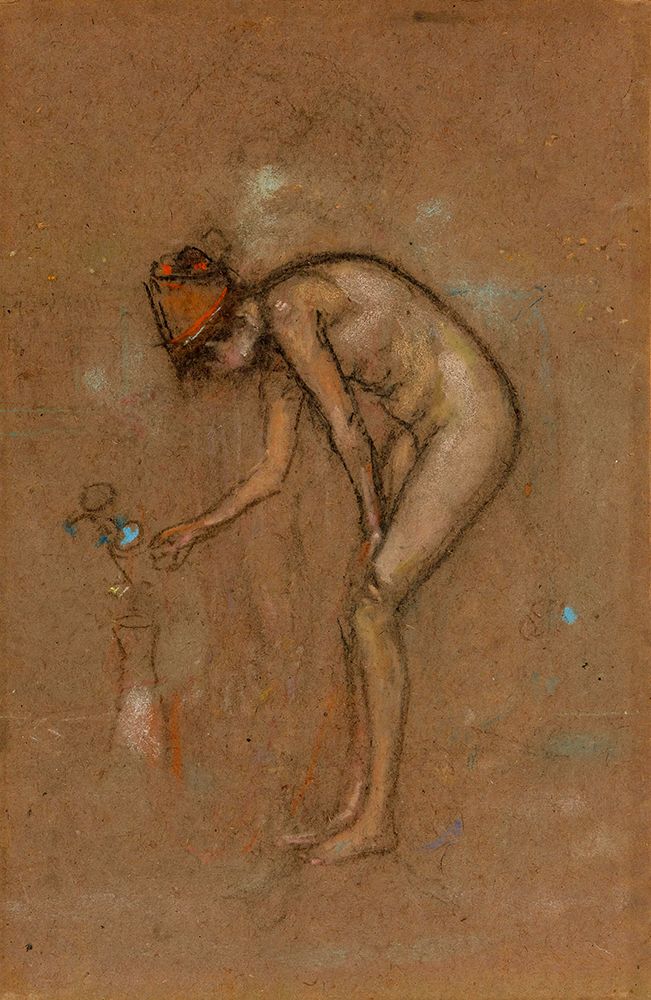 Wall Art Painting id:750019, Name: A Violet Note 1885, Artist: Whistler, James McNeill
